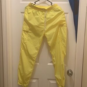 Neon Yellow Track Suit